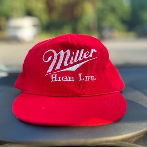 Miller High Life Red Cap